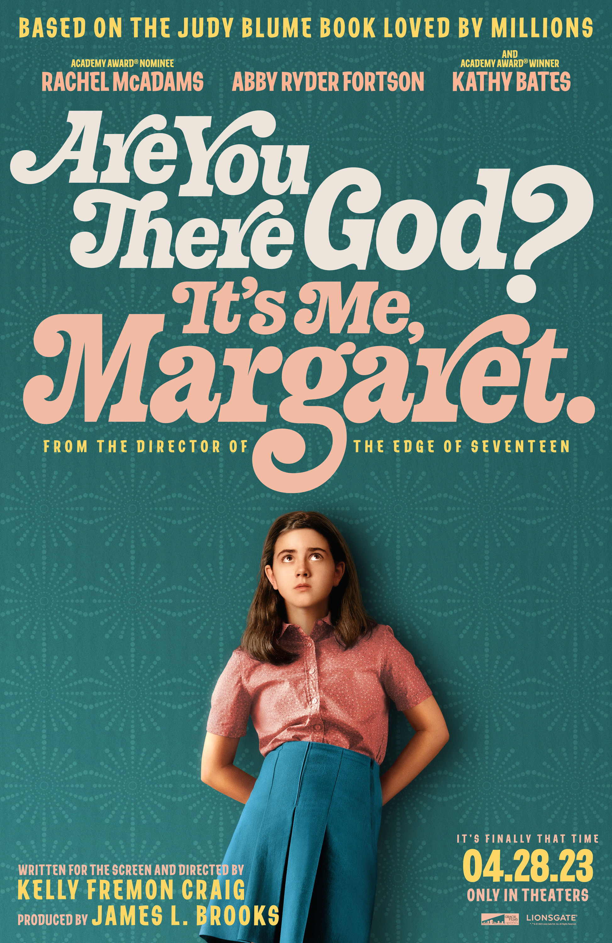 Are You There God? It's Me, Margaret. Are You There God? It's Me, Margaret.